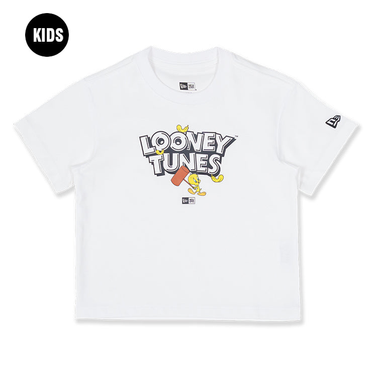 Tweety Looney Tunes Entertainment Ivory Short Sleeve Youth Kids T-Shirt