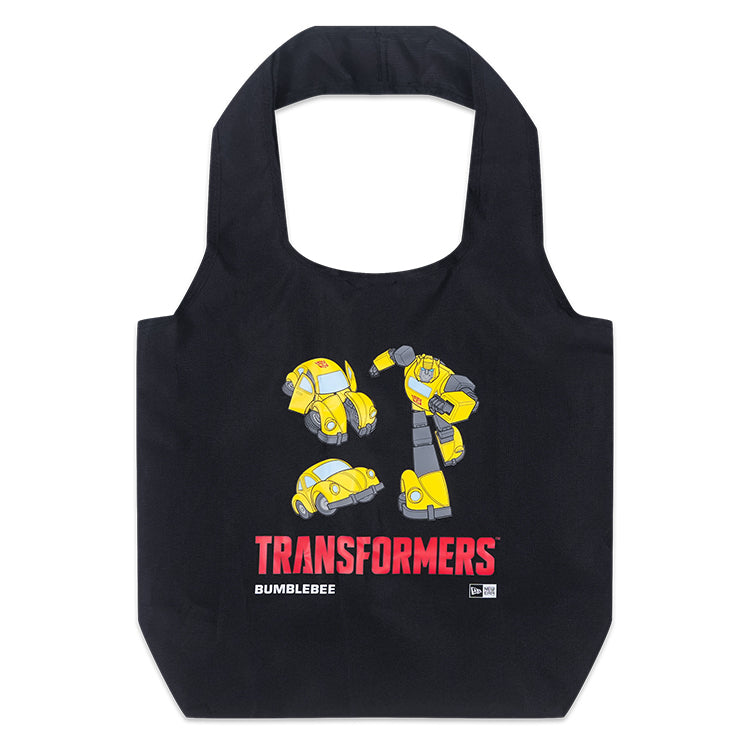 Bumblebee Transformers Black Packable Eco Tote Bag