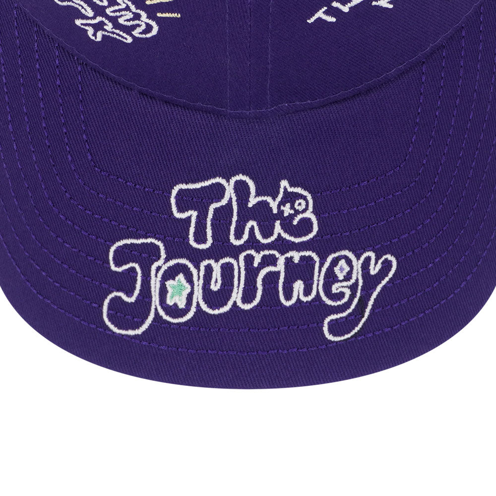New Era x BT21 The Journey Logo Purple 9FORTY Adjustable Cap
