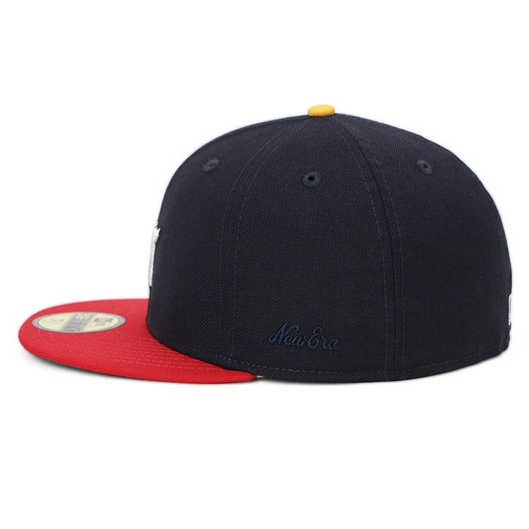 Anaheim Angels MLB Fear of God: The Classic 2023 Scarlet Navy 59FIFTY Fitted Cap