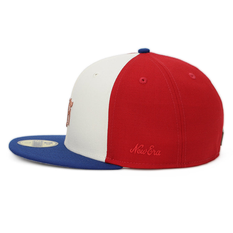 Montreal Expos MLB Cooperstown Fear of God : The Classic Collection 2023 Blue Ivory Red 59FIFTY Fitted Cap