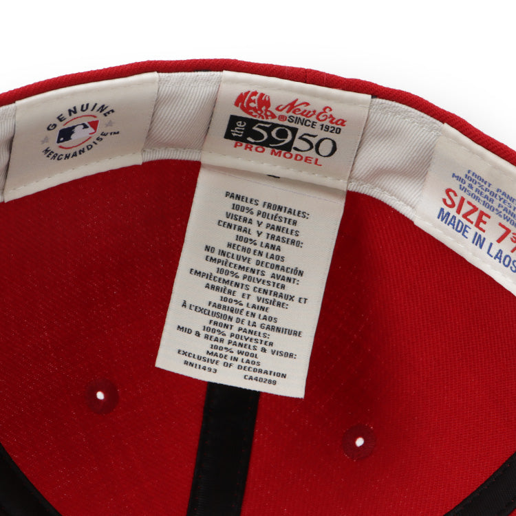 Montreal Expos MLB Cooperstown Fear of God : The Classic Collection 2023 Blue Ivory Red 59FIFTY Fitted Cap