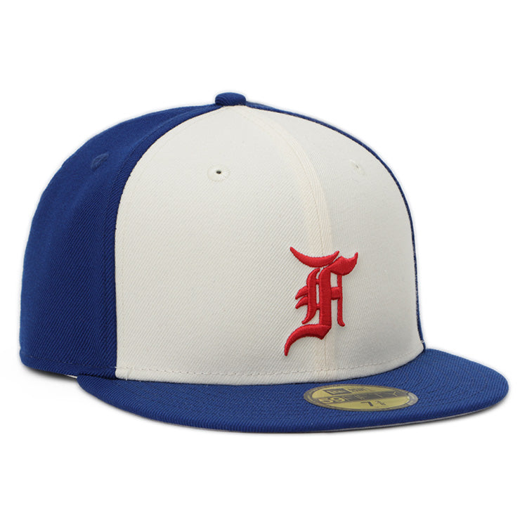 Toronto Blue Jays MLB Fear of God: The Classic Collection 2023 Blue Ivory 59FIFTY Fitted Cap