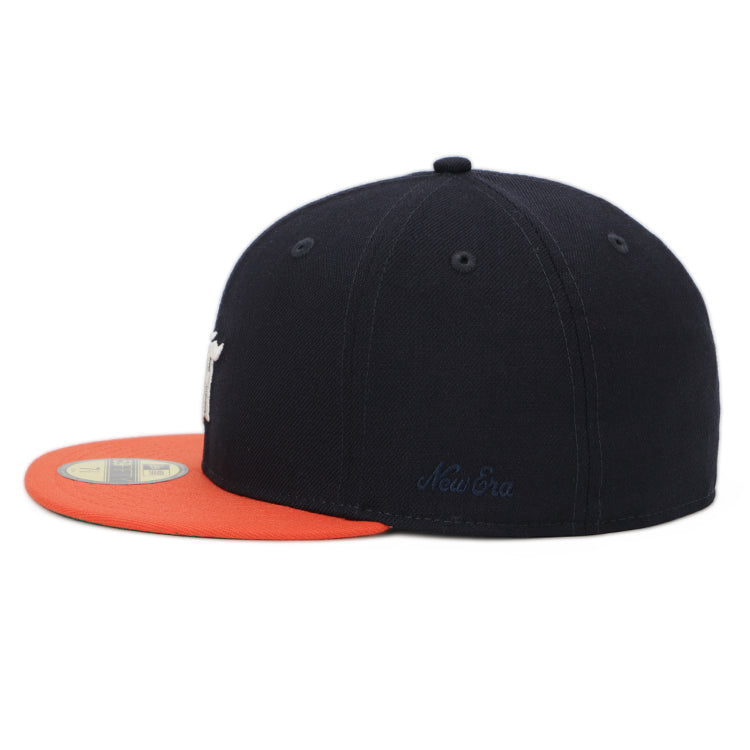 Houston Astros MLB Fear of God: The Classic Collection 2023 Orange Navy 59FIFTY Fitted Cap