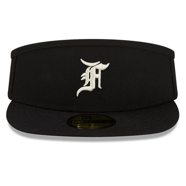 Detroit Tigers MLB Fear of God Essentials Black 59FIFTY Fitted Visor