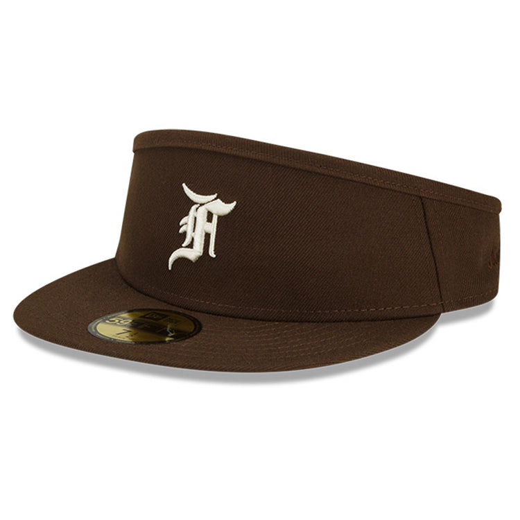 Detroit Tigers MLB Fear of God Essentials Brown 59FIFTY Fitted Visor