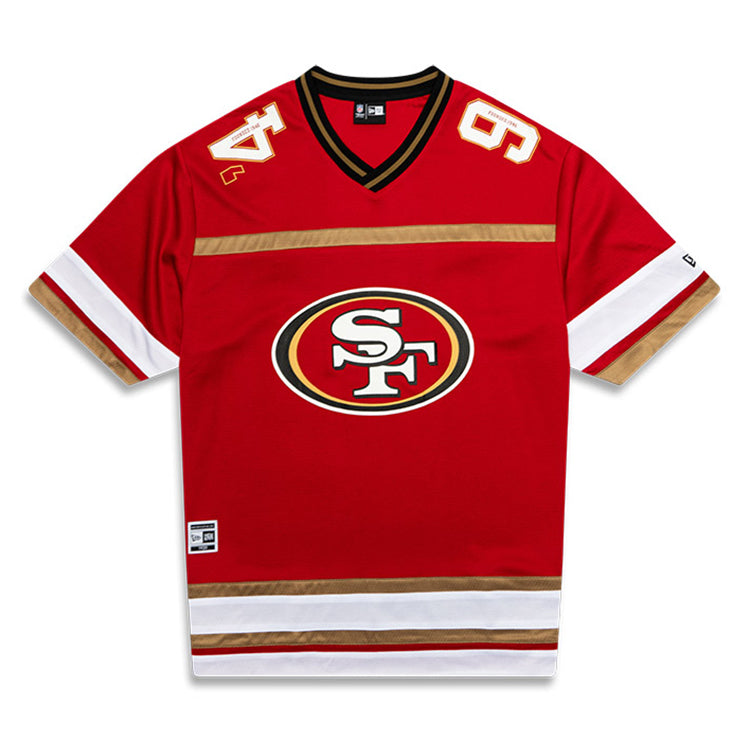 San Francisco 49ers NFL West Coast Red Oversized Jersey