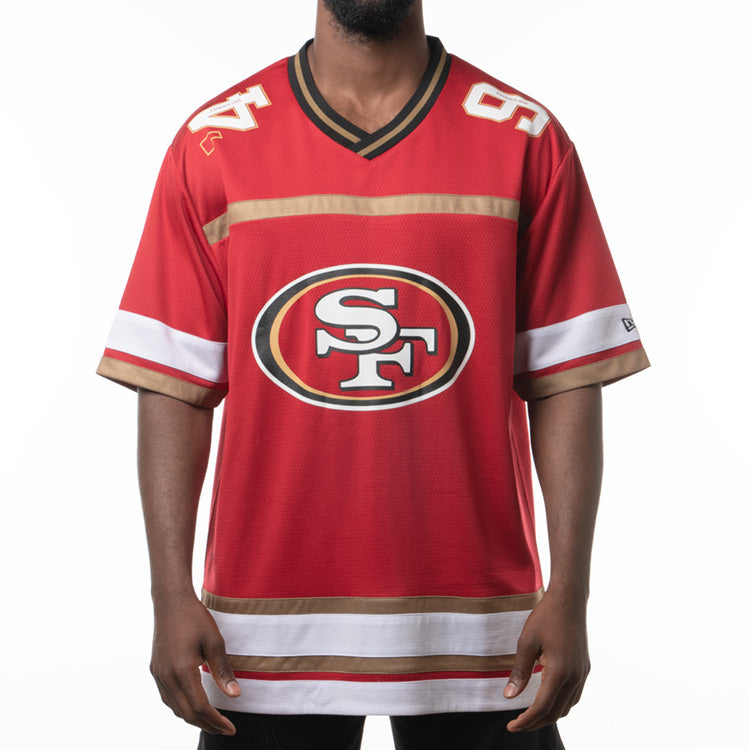 San Francisco 49ers NFL West Coast Red Oversized Jersey