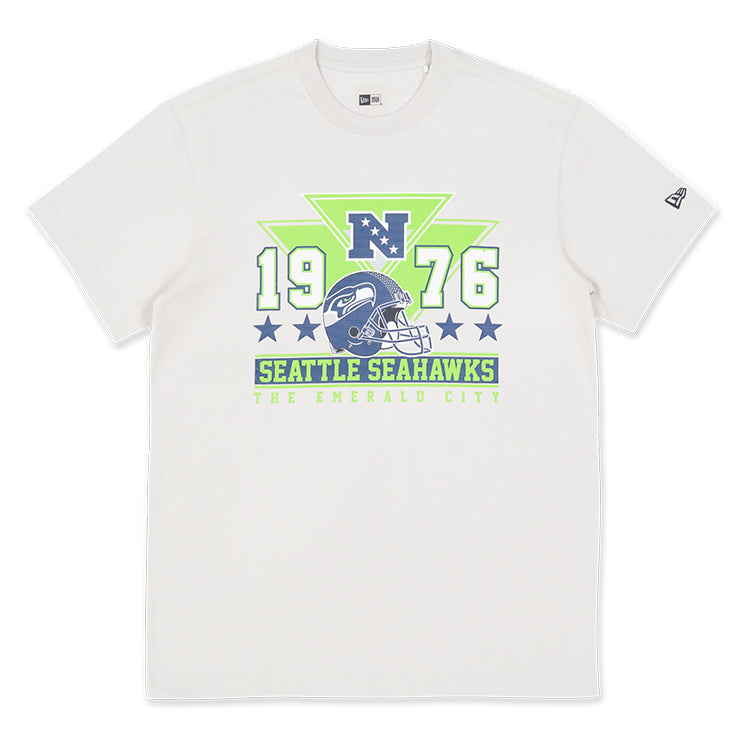 Seattle Seahawks NFL Vintage Stone Short Sleeve T-Shirt