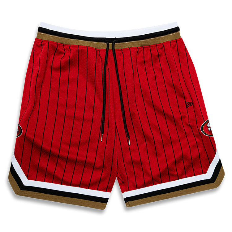 San Francisgo 49ers NFL West Coast Red Mesh Shorts