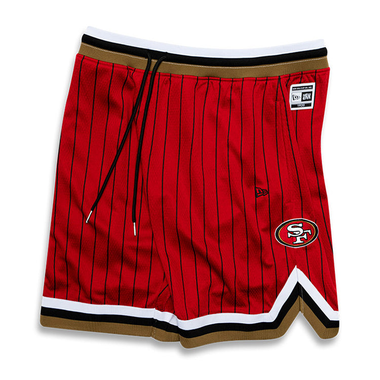 San Francisgo 49ers NFL West Coast Red Mesh Shorts