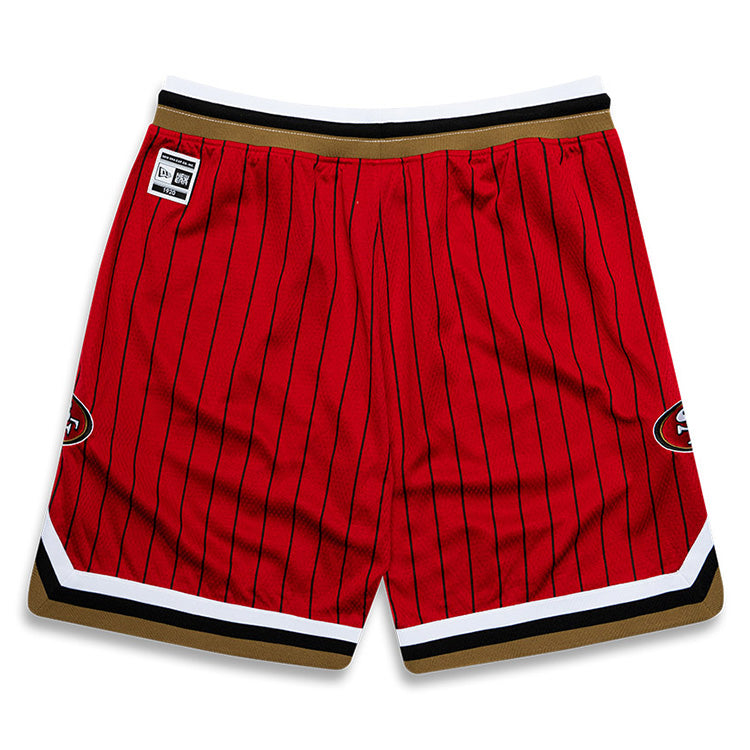 San Francisgo 49ers NFL West Coast Red Mesh Shorts