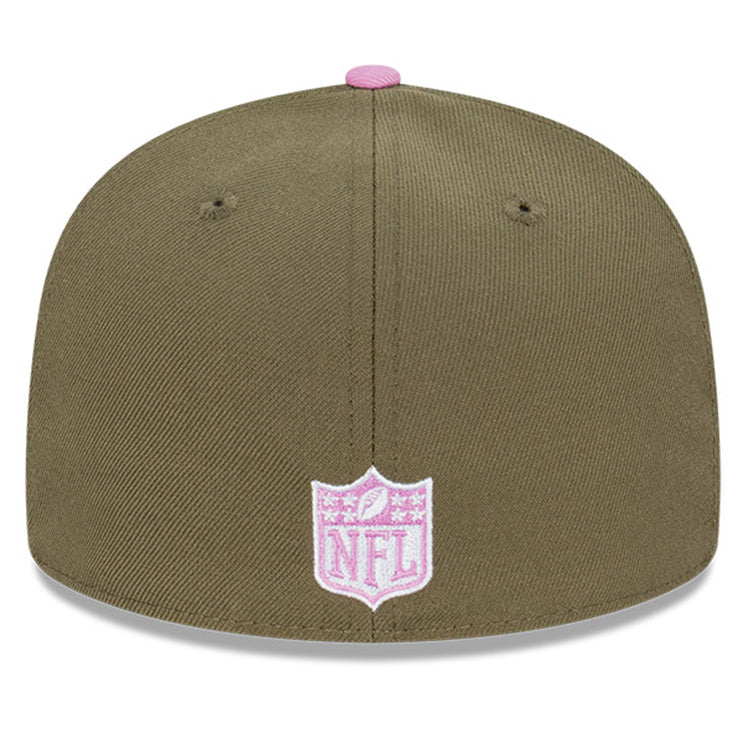 Las Vegas Raiders NFL Lavender Field 59FIFTY Fitted Cap