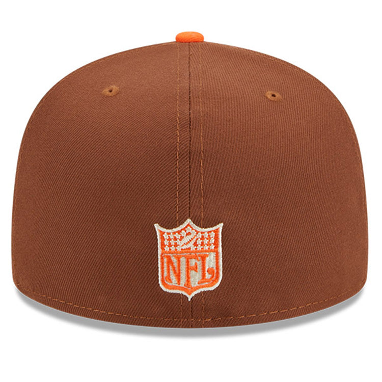 Cincinnati Bengals NFL Harvest Dark Brown 59FIFTY Fitted Cap