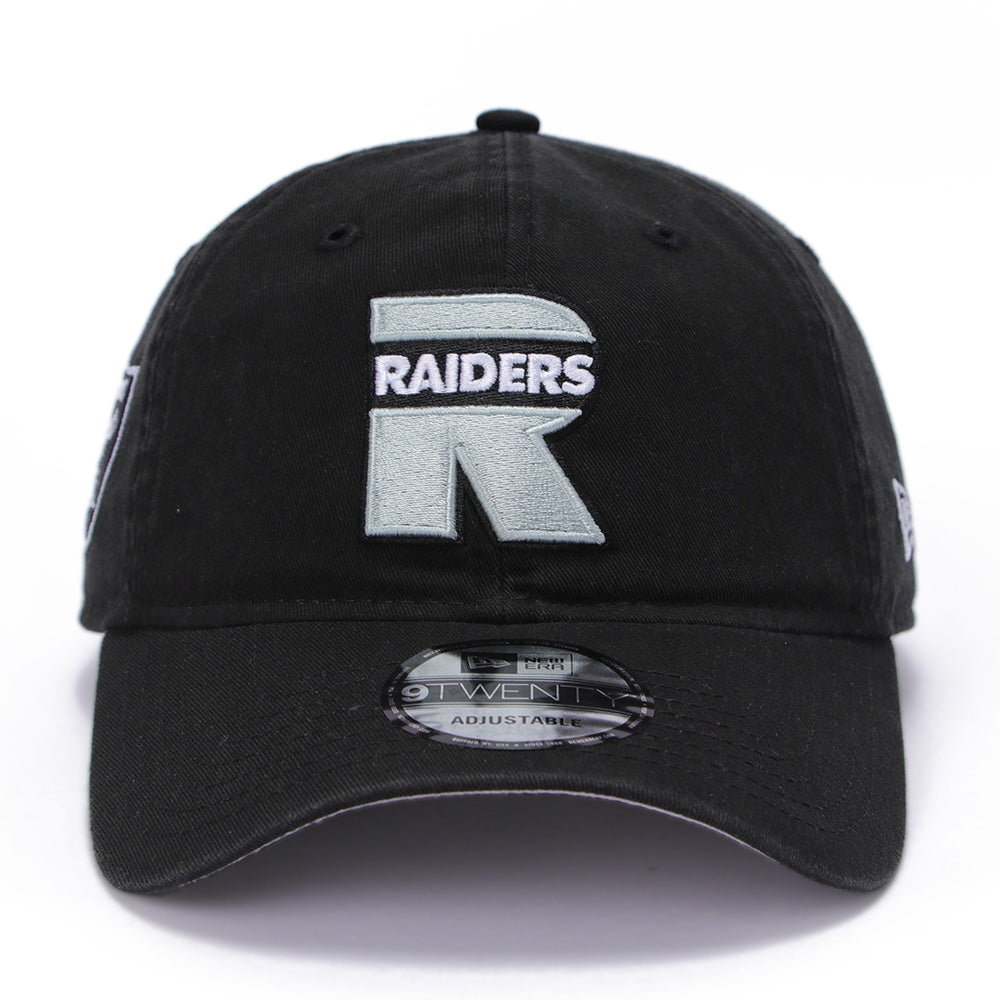 New Era Las Vegas Raiders Deceptor Collection Black 9TWENTY Adjustable Cap