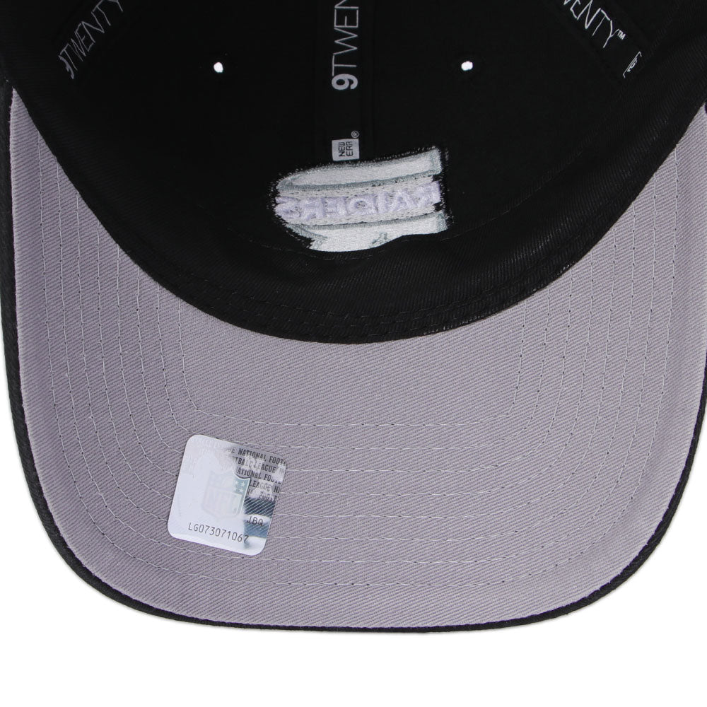 New Era Las Vegas Raiders Deceptor Collection Black 9TWENTY Adjustable Cap