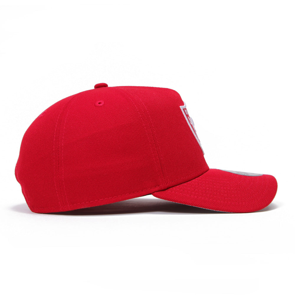 New Era Las Vegas Raiders Scarlet White 9FORTY A-Frame Adjustable Cap