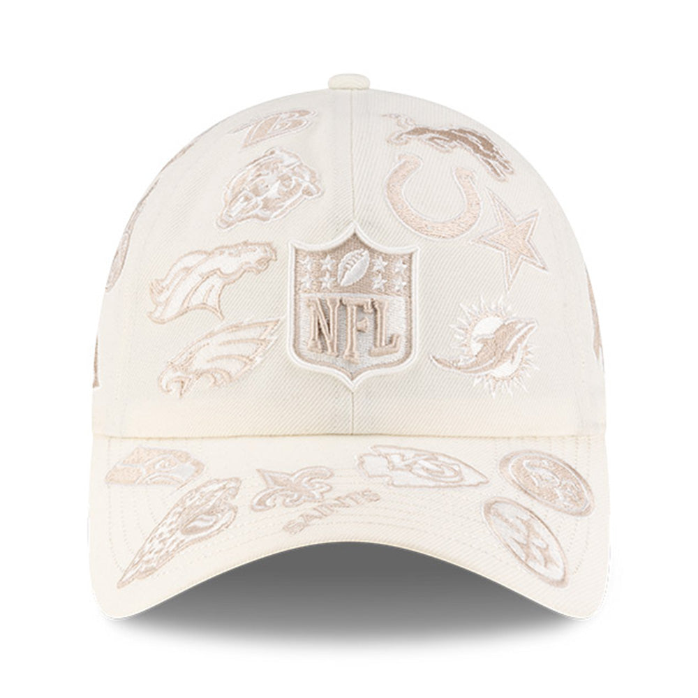 New Era x Bad Bunny x National Football League 2026 All Over White Casual Classic Adjustable Cap (ONLINE EXCLUSIVE) (PREORDER)