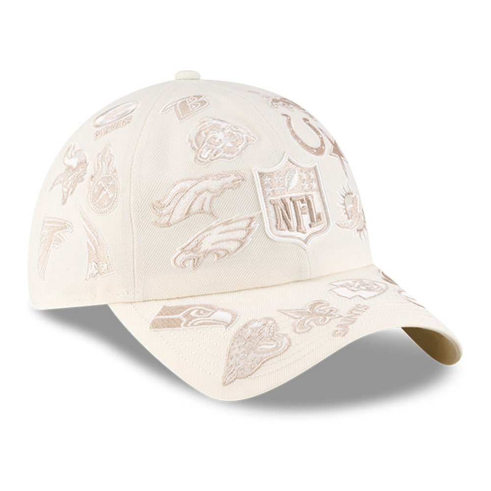 New Era x Bad Bunny x National Football League 2026 All Over White Casual Classic Adjustable Cap (ONLINE EXCLUSIVE) (PREORDER)