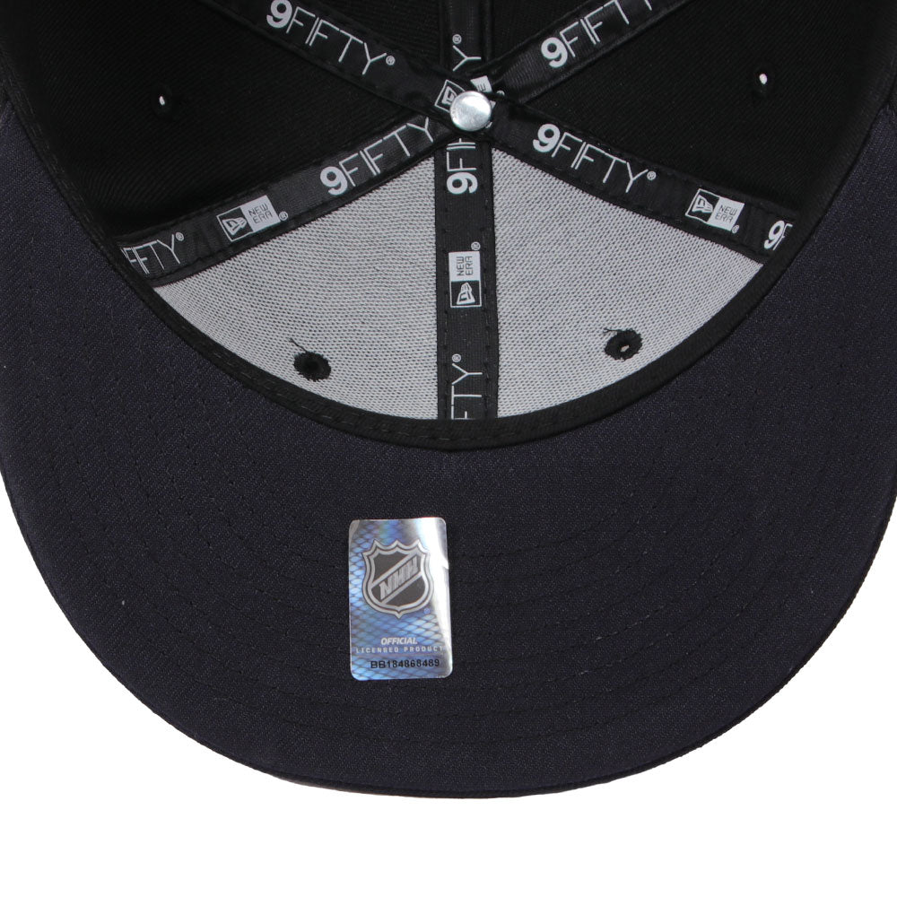 New Era Seattle Kraken Black Navy 9FIFTY Snapback Cap