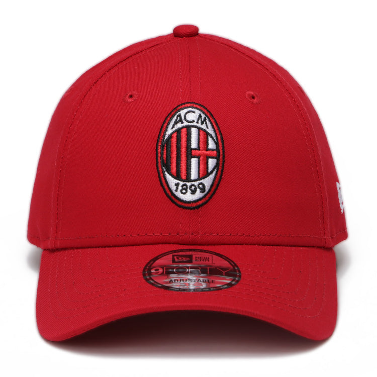 AC Milan Football Club Scarlet 9FORTY Adjustable Cap