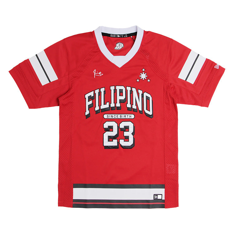 Pilipinas 23 Francis M Scarlet Football Jersey (PH EXCLUSIVE)