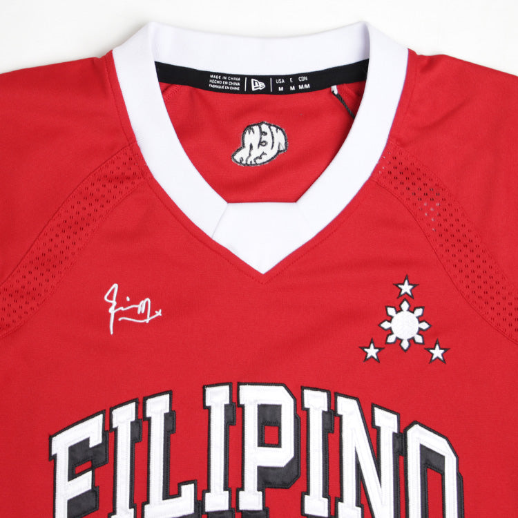 Pilipinas 23 Francis M Scarlet Football Jersey (PH EXCLUSIVE)