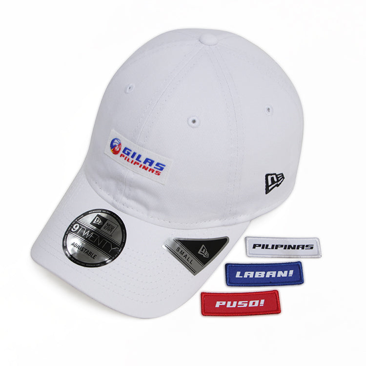 New Era Gilas Changeable Patch White 9TWENTY SMALL Adjustable Cap (LIMITED PH EXCLUSIVE)