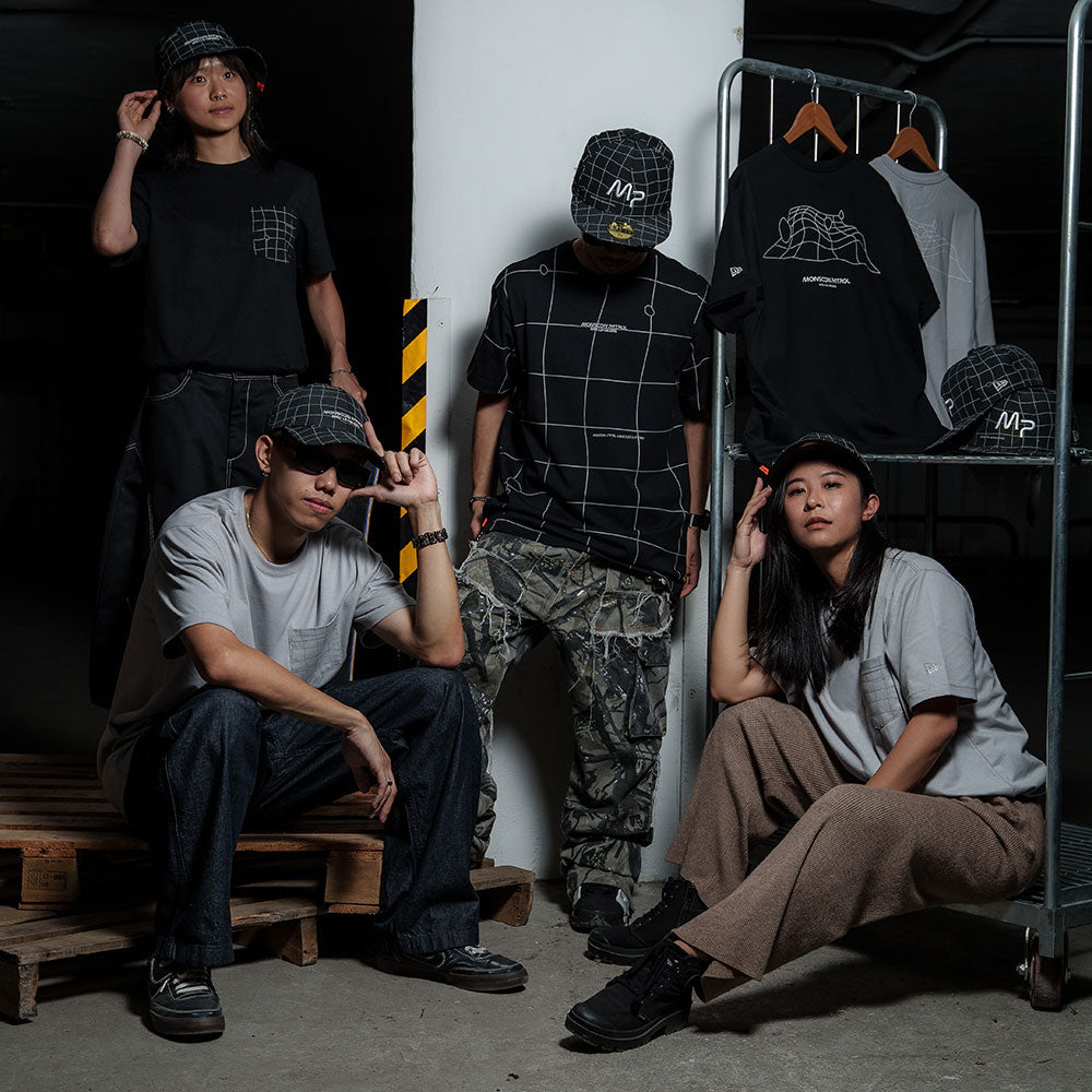 New Era x Monsoon Patrol Black 9FORTY Adjustable Cap