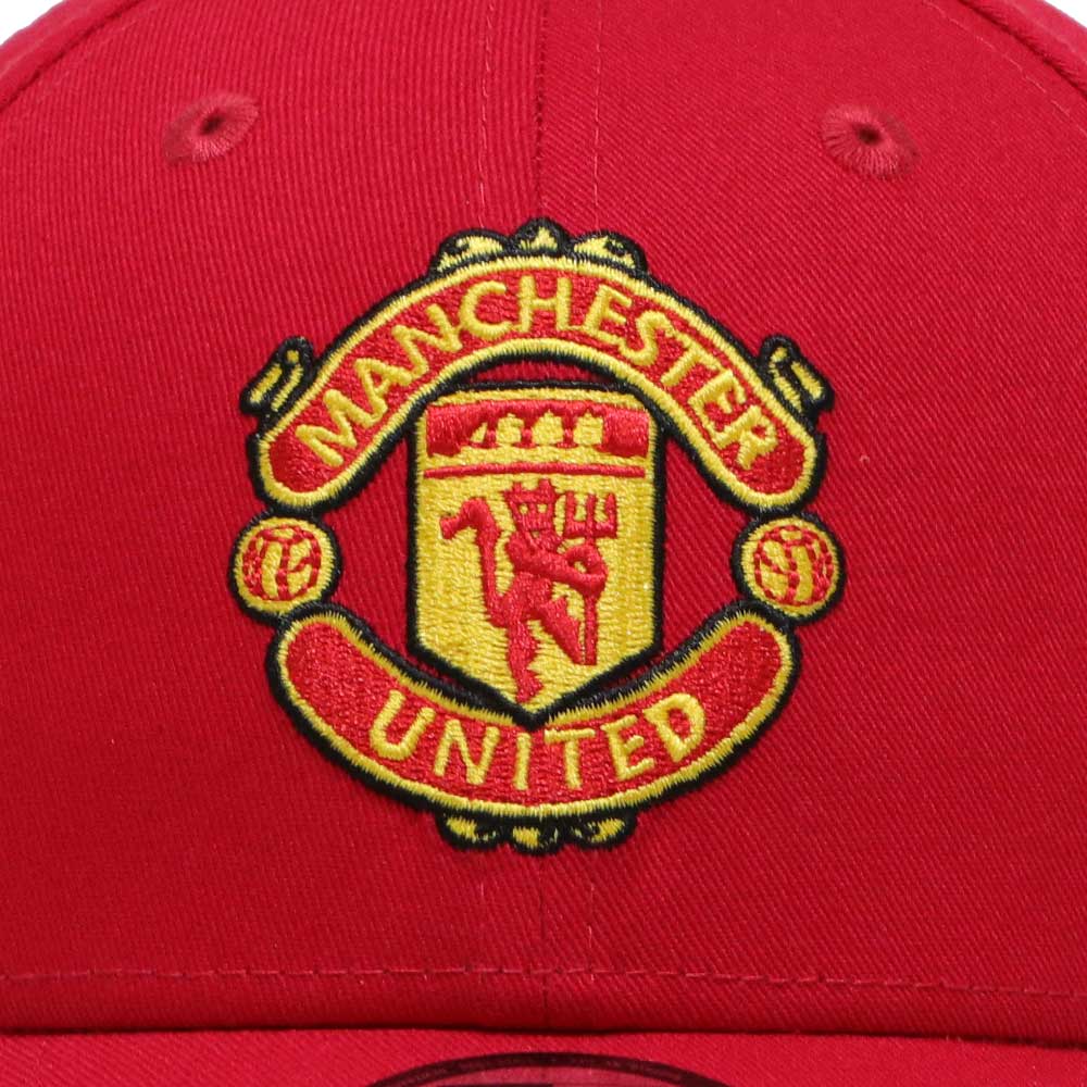 New Era Manchester United FC Football Basics Scarlet 9FORTY Adjustable Cap