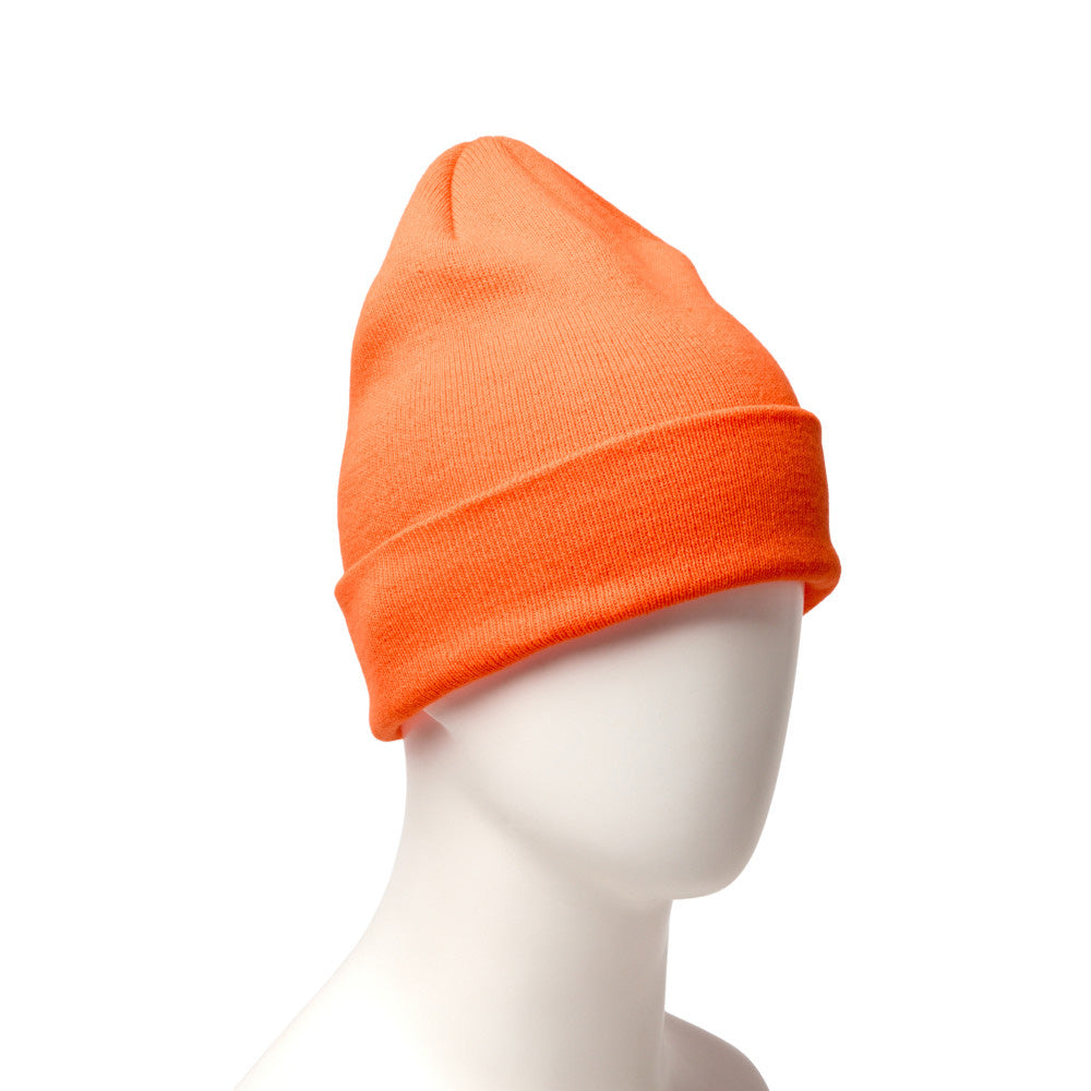 New Era Basic Orange Cuff Knit Beanie