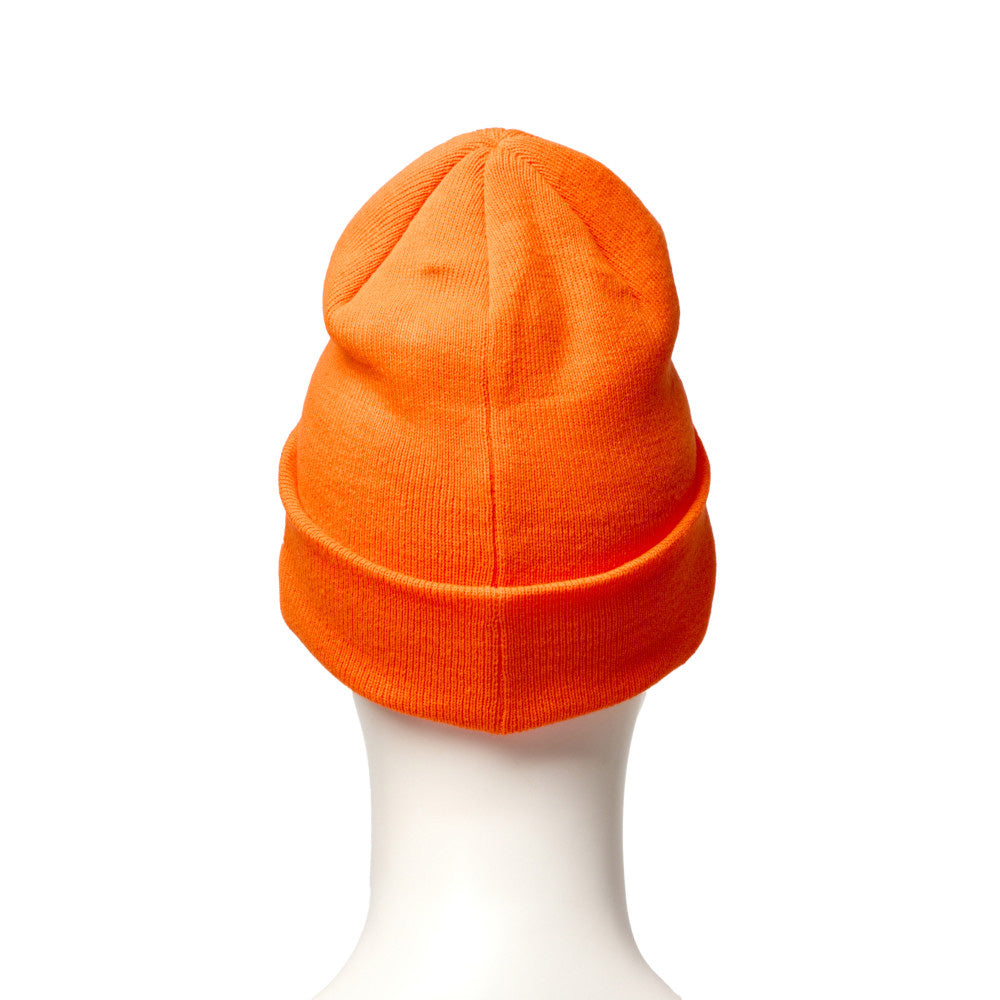 New Era Basic Orange Cuff Knit Beanie