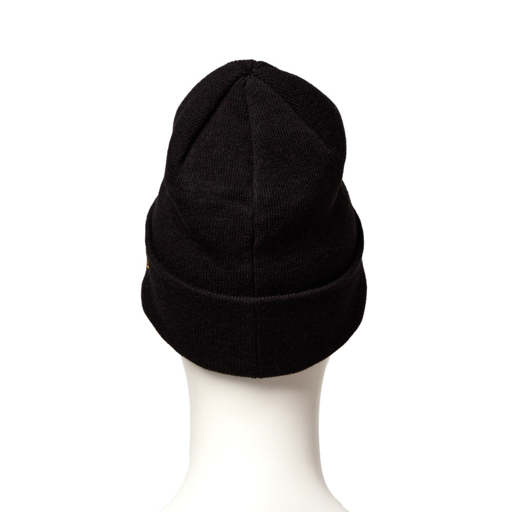 New Era Basic Black Cuff Knit Beanie