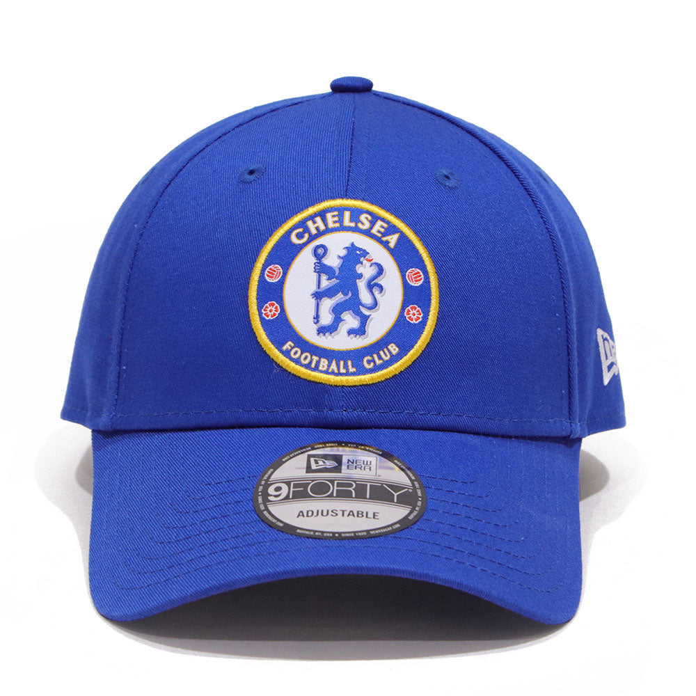 New Era Chelsea FC Lion Crest Essential 9FORTY Adjustable Cap