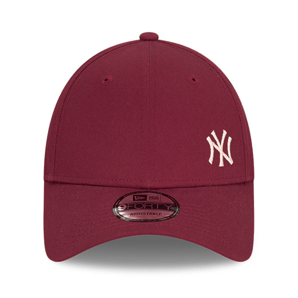 New Era New York Yankees Flawless Seasonal Cardinal Red 9FORTY Snapback Cap