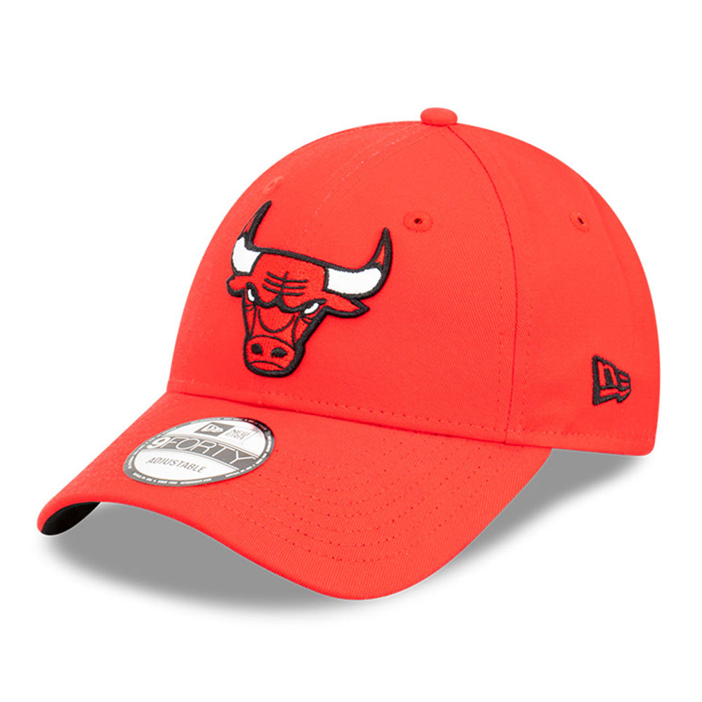 Chicago Bulls Sideball Front Door Red 9FORTY Snapback Cap