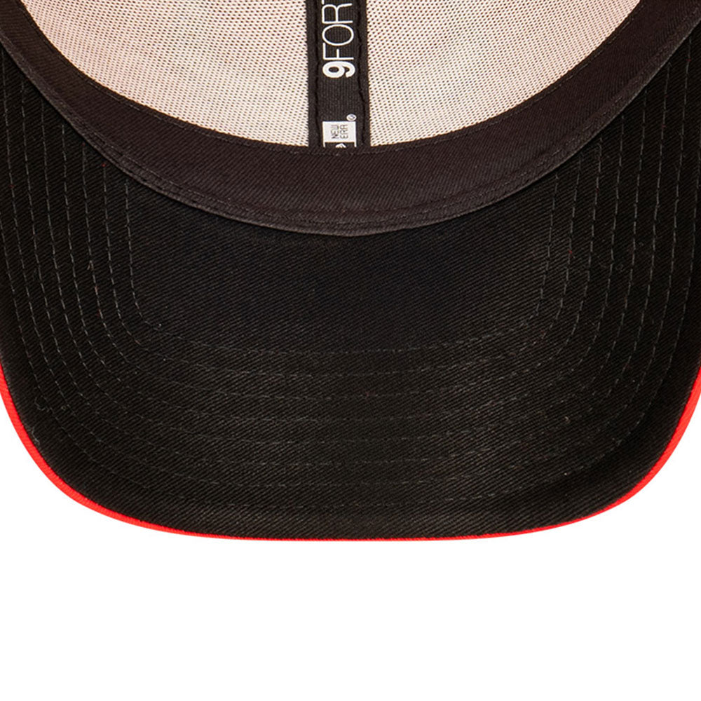 Chicago Bulls Sideball Front Door Red 9FORTY Snapback Cap
