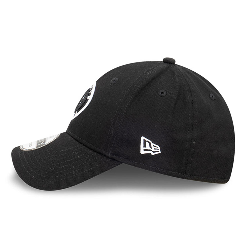 New Era Brooklyn Nets Sideball Black 9FORTY Snapback Cap