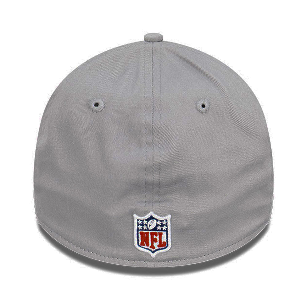 New Era Las Vegas Raiders Storm Q122 Gray 39THIRTY Stretch Fitted Cap