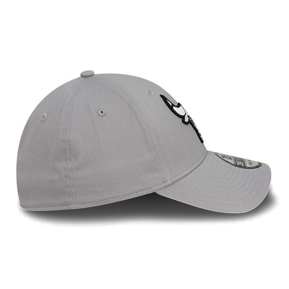 New Era Chicago Bulls Storm Q122 Gray 39THIRTY Stretch Fitted Cap