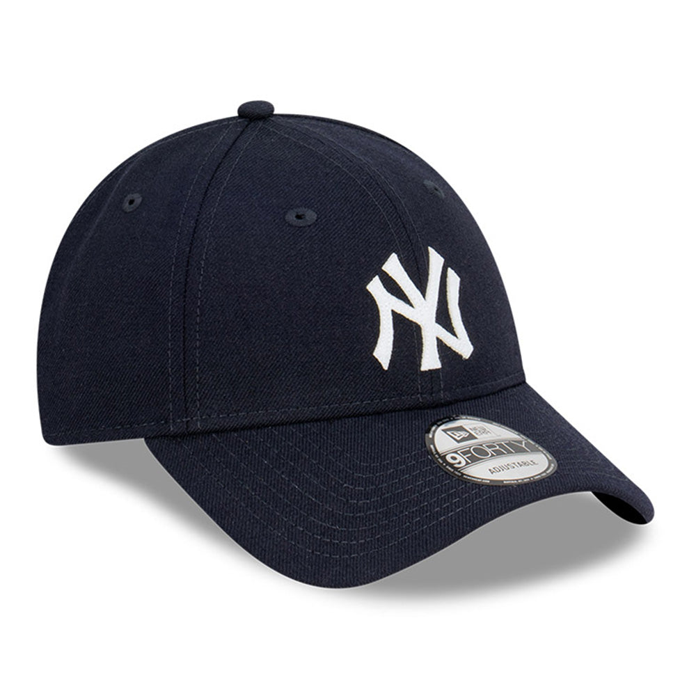 New Era New York Yankees Premium Felt Navy 9FORTY Adjustable Cap