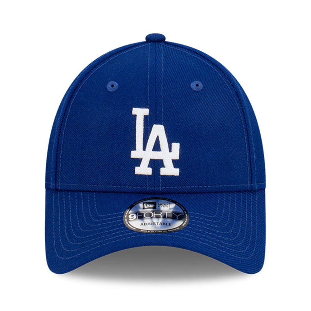 New Era Los Angeles Dodgers Premium Felt Dark Royal 9FORTY Adjustable Cap