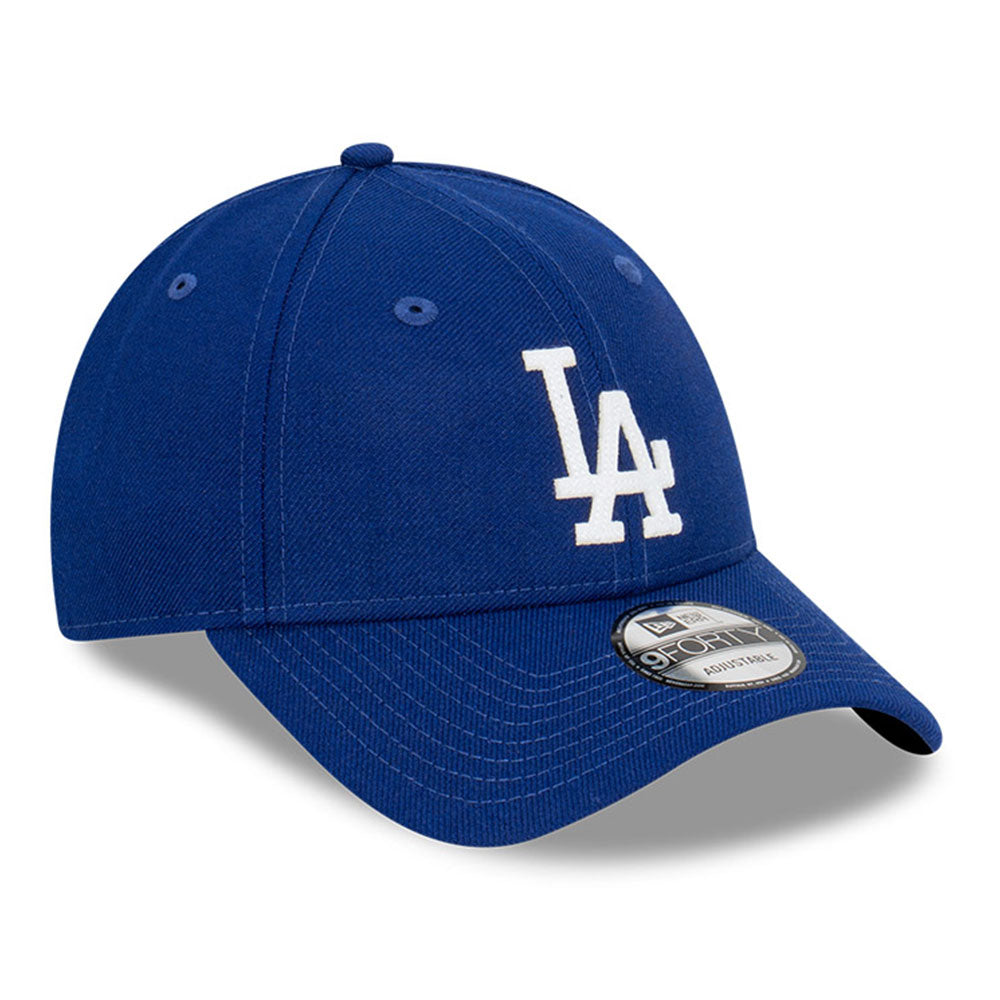 New Era Los Angeles Dodgers Premium Felt Dark Royal 9FORTY Adjustable Cap