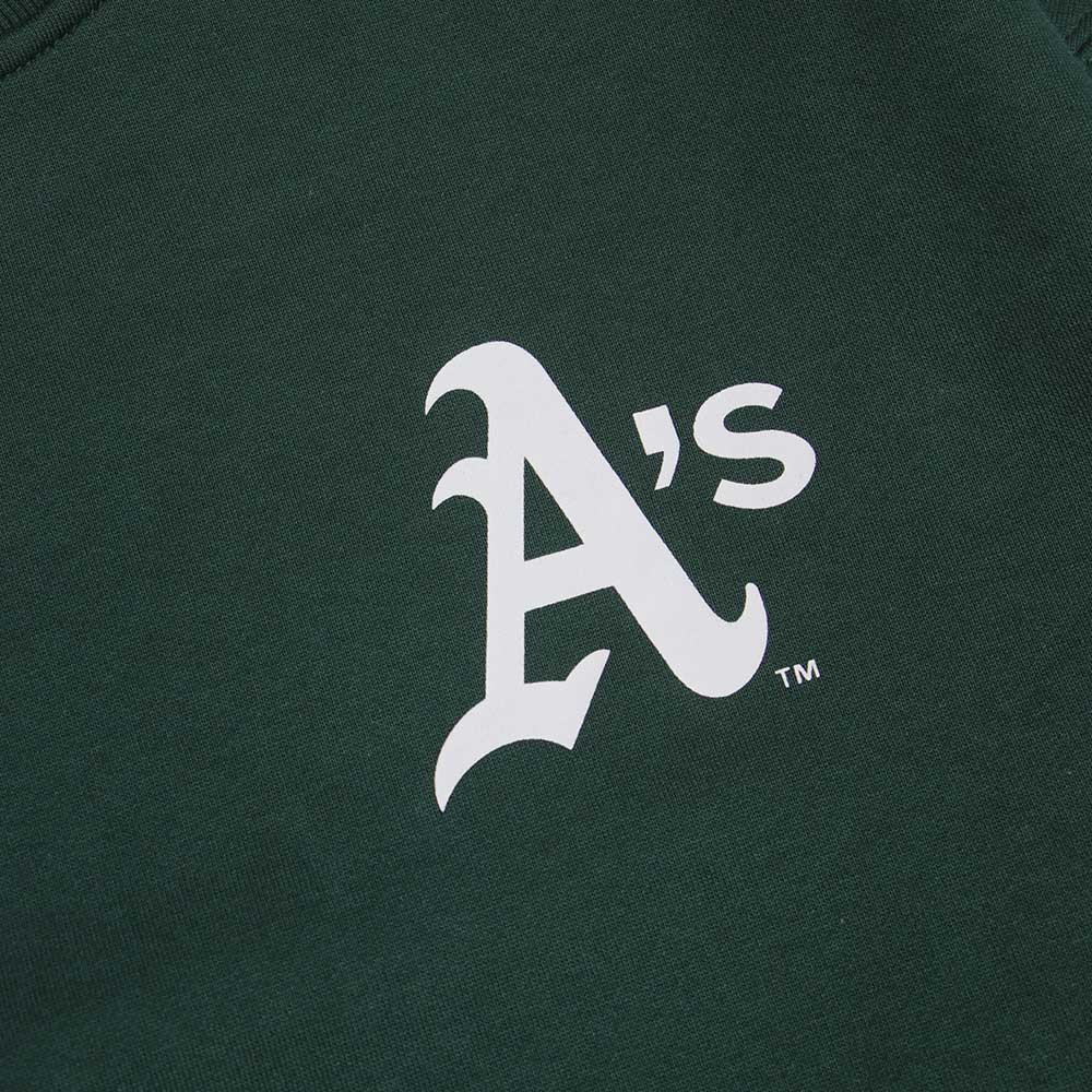 New Era Oakland Athletics Grid Logo Dark Green Pullover Sweater