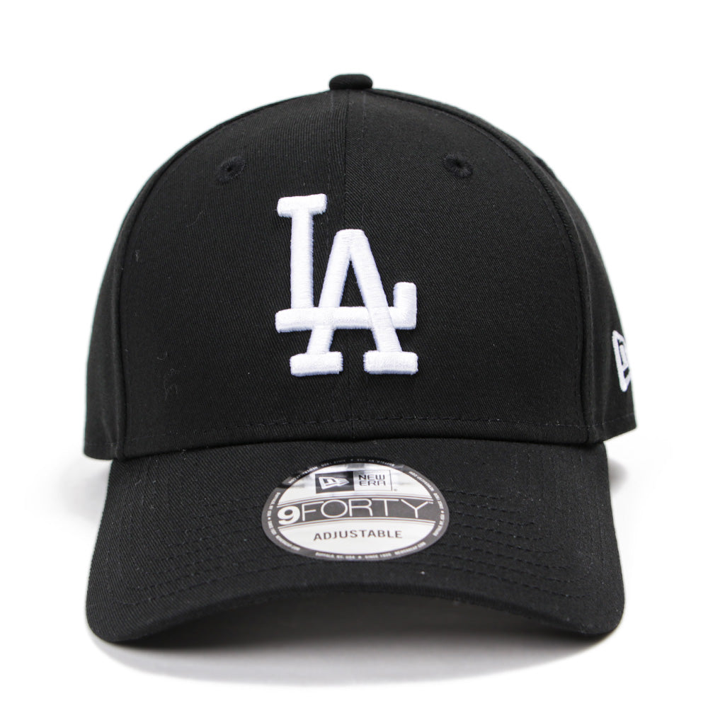New Era Los Angeles Dodgers MLB Essential Black 9FORTY Adjustable Cap