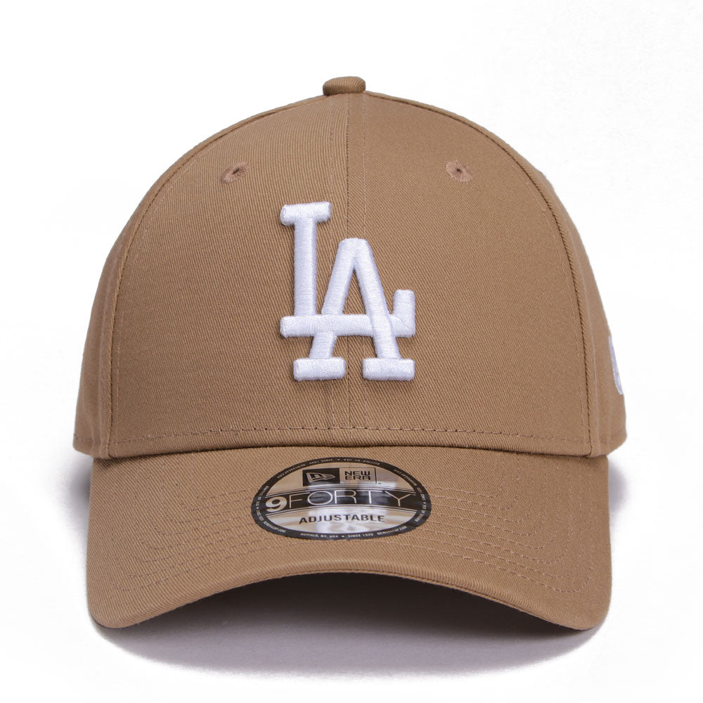 New Era Los Angeles Dodgers Essential Khaki 9FORTY Adjustable Cap