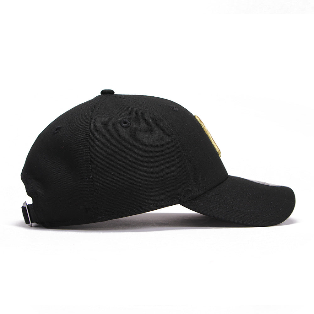 New Era New York Yankees Essential Black Gold 9FORTY Adjustable Cap