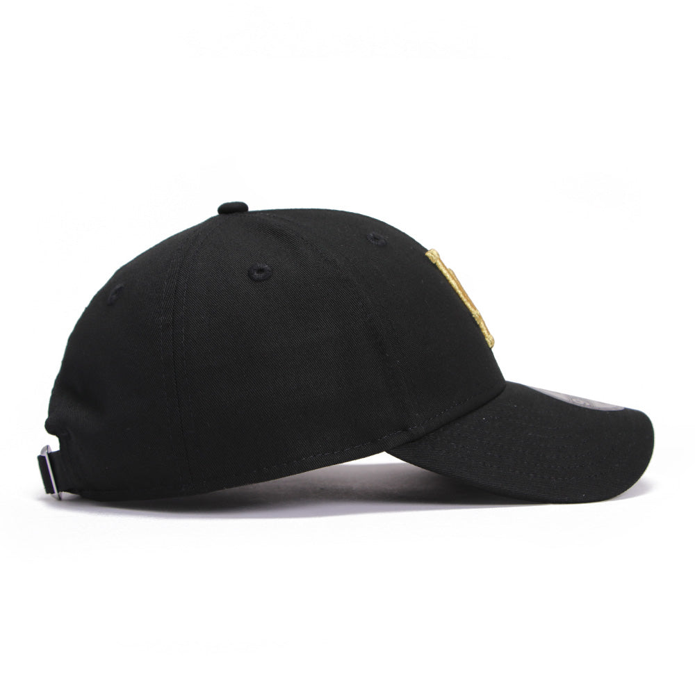 New Era Los Angeles Dodgers Essential Black Gold 9FORTY Adjustable Cap