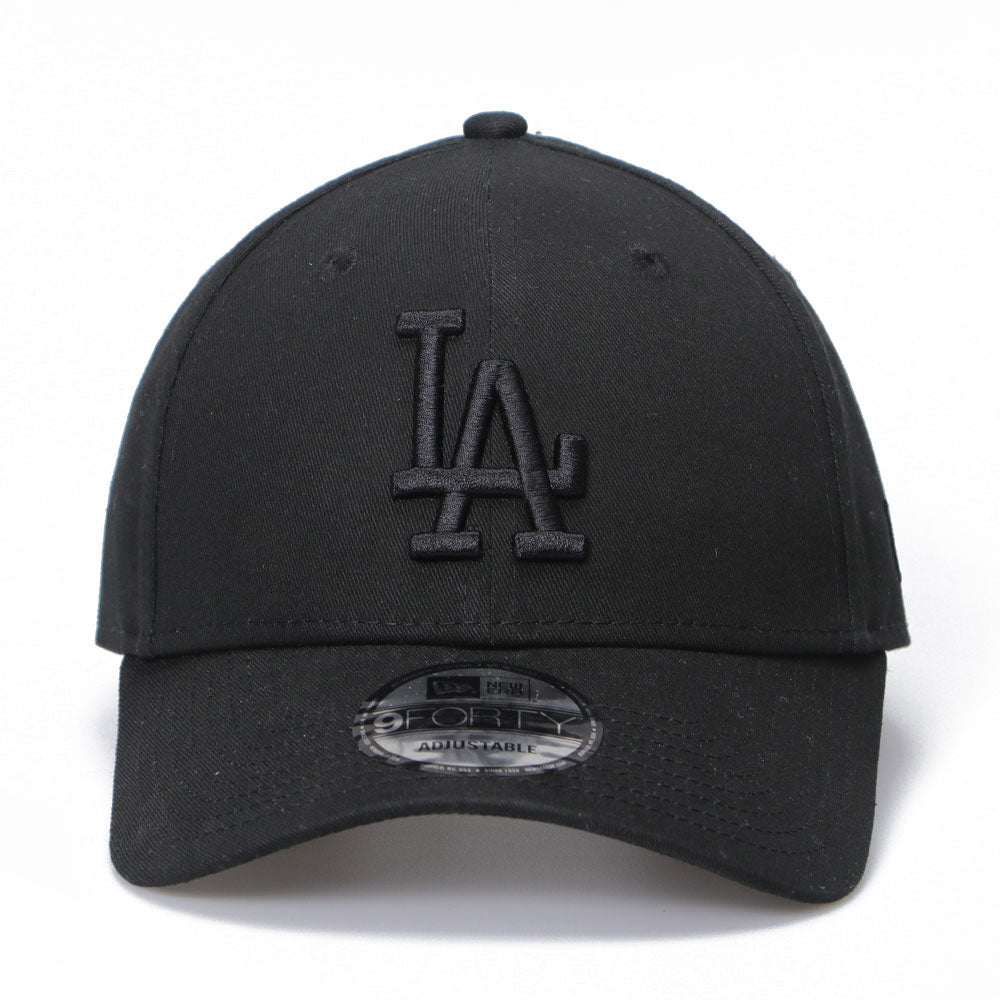 New Era Los Angeles Dodgers Black 9FORTY Adjustable Cap