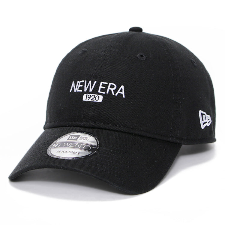 New Era 1920 Wordmark Black 9TWENTY Adjustable Cap